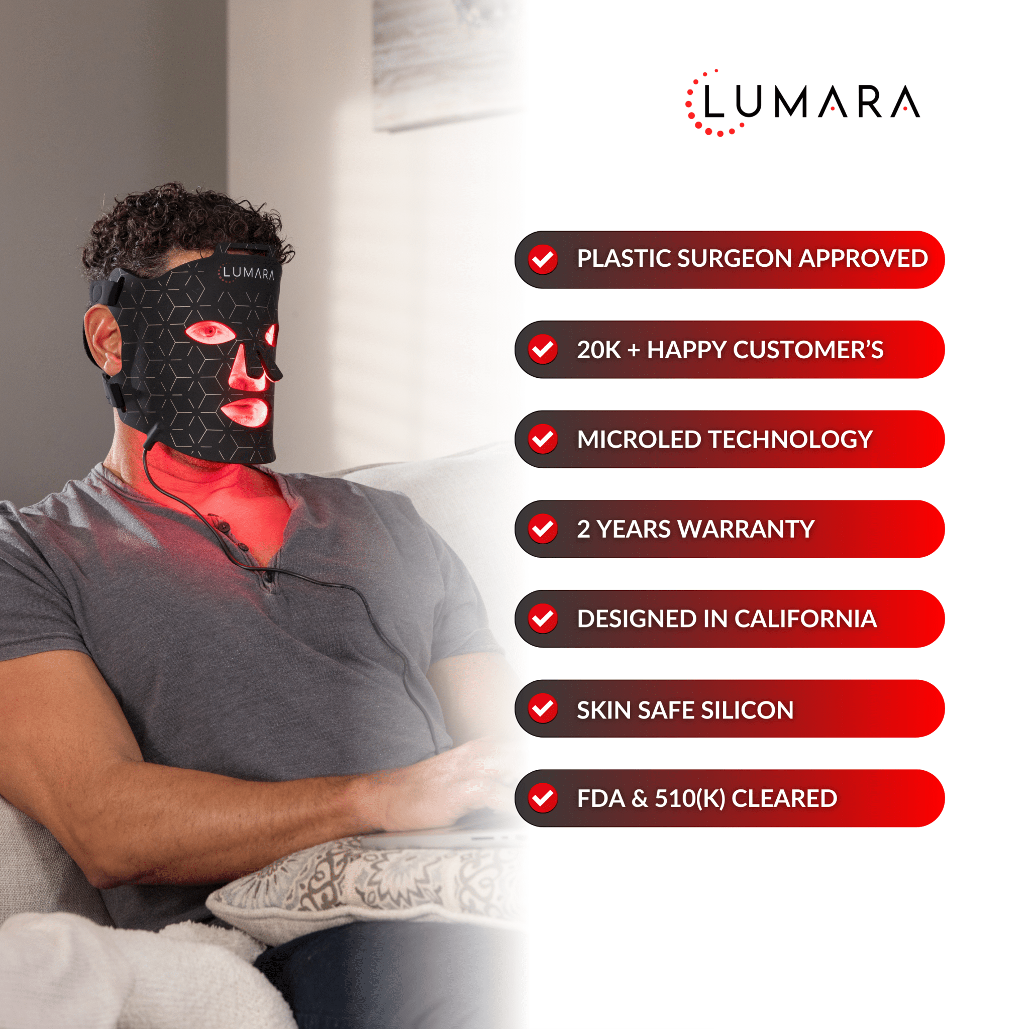 VISO - FDA Certified Red Light Therapy Mask