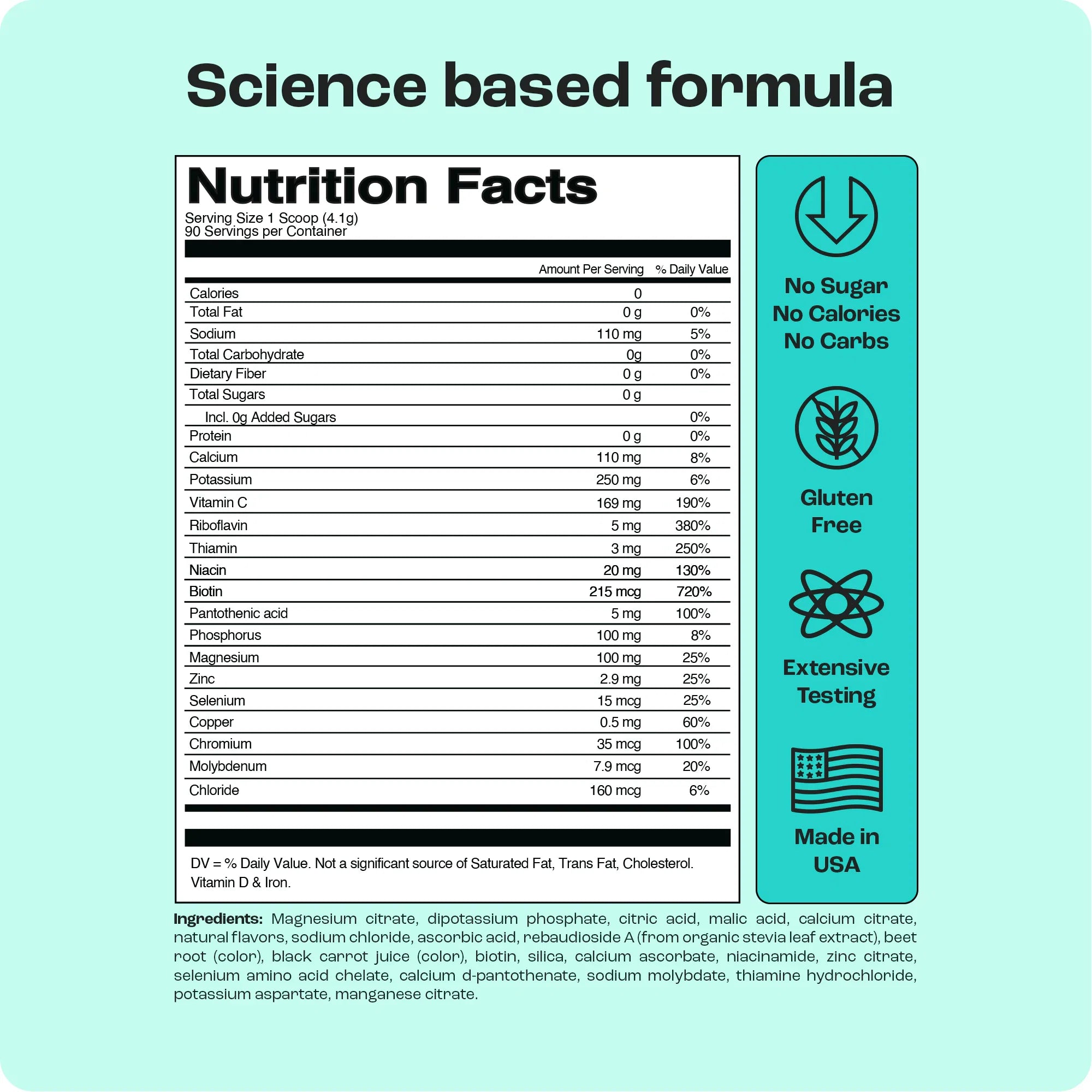 Electrolyte Recovery Plus Powder (Sugar-Free)